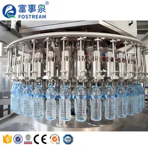 Fully Automatic 500ml 750ml 1.5L Drinking Mineral Water Bottle Refill Machine