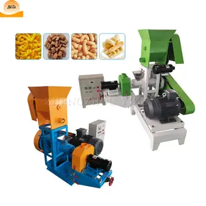 Puffed corn rice stick screw extruder machine snack food corn puff making machine for sale