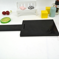 BL OEM 2 en 1 Table pliante de luxe en PE à finition brillante Miroir de maquillage à main à une seule face Miroir de maquillage pour le visage