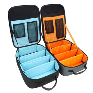 Étui rigide personnalisé pour lunettes de ski Eva Boîte de motocross pour 4 lunettes Sac de rangement pour lunettes de ski - Product Image 1