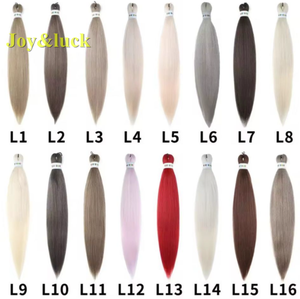 Extensions per <span class=keywords><strong>Capelli</strong></span> Pre-Stirati EZ Braid Ombre di Alta Qualità per Donne, Estensioni per Trecce EZ, <span class=keywords><strong>Capelli</strong></span> Lisci Yaki - Product Image 2