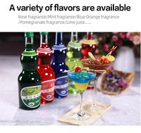 Sirop parfumé au miel de rose Anran en gros, bouteille de 730 ml, concentré aromatique pour cocktails, sodas glacés et colorant pour boissons