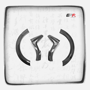 ชุดแต่งโป่งล้อหน้าคาร์บอนไฟเบอร์สไตล์ EPA สำหรับ Fiat 595 695 Abarth S4 - Product Image 1