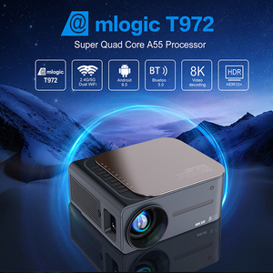 New M8 4K Thông Minh Chiếu Xách Tay Android 9.0 5G Wifi LED 8K Video Đầy Đủ HD 1080P <span class=keywords><strong>Mini</strong></span> Rạp Hát Tại Nhà Máy Chiếu 4K - Product Image 2