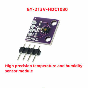 Módulo de Sensor de Temperatura y Humedad de Alta Precisión GY-213V-HTU21D, GY-213V-HDC1080, Bajo Consumo de Energía, PCBA - Product Image 3