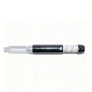 V4 60U Pluma de inyección de plástico reutilizable con escala de volumen ajustable, diseño recargable, para uso personal y de belleza, pluma dosificadora de cartucho de 3ml - Product Image 5