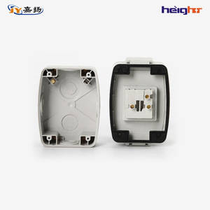 เต้ารับไฟฟ้าติดผนังเจียหยาง 1 ช่อง IP66 วัสดุ PC สำหรับภายนอกอาคาร กันน้ำ รุ่น TC318 - Product Image 4