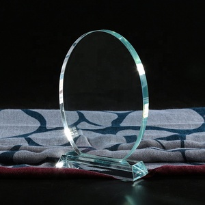 HDW Wholesale Cheap Custom <strong>Personalised</strong> Award Crystal Glass Shield <strong>Trophy</strong> With Engraved Logo - Product Image 5