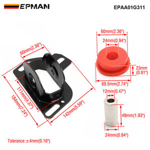 Epman phía sau dấu cánh tay khung cao Toe chỉnh khung W/ỐNg Lót Kit cho BMW E46 E36 Z4 e85 e86 epaa01g311 - Product Image 2