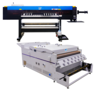 Impresora Industrial Automática DTF para Camisetas Kun Tong de 1.2m con Tinta Pigmentada, Cabezal Epson 8 I3200A1, Película PET de Despegue Rápido Doble