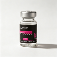 Étiquettes personnalisées en vinyle pour flacons de 3 ml, 5 ml, 10 ml, haute adhérence, résistantes à la chaleur, respirantes, autocollantes, pour peptides, codes-barres, imperméables, imprimées au laser UV