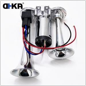 <span class=keywords><strong>Klaxon</strong></span> de voiture miniature en plastique blanc DHKA, style populaire, 12V 20A 130dB pour moto, bus, bateau avec relais de <span class=keywords><strong>klaxon</strong></span> AS042TC - Product Image 4