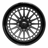 Jantes en alliage d'aluminium forgé personnalisées avec logo, 22-26 pouces, argentées, légères, pour voitures particulières, rénovation/amélioration, certifiées ISO9001