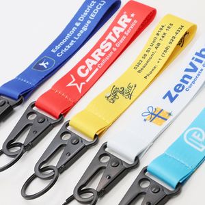 Custom Printed Logo Short Wrist <b>Lanyard</b> with Eagle Hook Personalized <b>Lanyards</b> for Business Corporate Gifts - Product Image 3