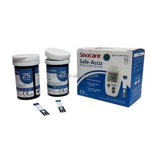 <span class=keywords><strong>Tiras</strong></span> Reactivas para Glucómetro Safe Accu 25 Sinocar - Product Image 1