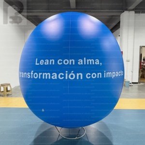 Muñeco inflable gigante Daruma con iluminación LED, de PVC hermético, con logotipo personalizado, modelo de muñeca japonesa para exposiciones, eventos comerciales, decoración de la suerte/festivales/tiendas - Product Image 5