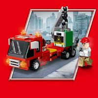 Blocs de construction ABS personnalisés OEM, petite taille, échelle 1:72, thème transport, jouet éducatif DIY STEM, sans BPA, pour enfants