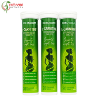 Comprimés effervescents de L-Carnitine de haute qualité pour la gestion du poids, brûleur de graisse, complément alimentaire, support OEM