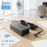 Adaptateur secteur de remplacement 65W 5.5*1.7mm pour ordinateurs portables Acer (prise jack cylindrique) - Version globale