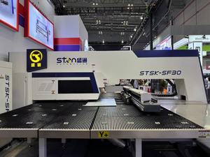 Open Type Mechanische <span class=keywords><strong>Cnc</strong></span> <span class=keywords><strong>Punch</strong></span> Pers Torentje Ponsen Werktuigmachines Grote Zware Koepel Aluminium Gat Ponsmachine - Product Image 2