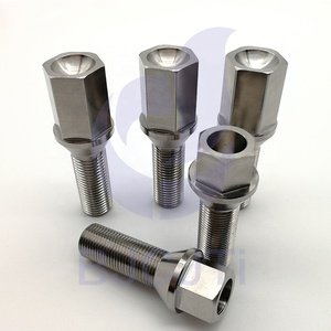Bjcjti M14 * 1.5 Nhà Máy Cung Cấp Trực Tiếp OEM ODM Gr5 Biểu Tượng Tùy Chỉnh Tùy Chỉnh Colour Titan Bánh Xe Lug Bolt Cho Xe Đua - Product Image 4