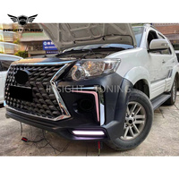 Nouveau kit carrosserie en plastique PP GX pour pare-chocs de voiture avec clips 2012-2015 pour Fortuner à clipser
