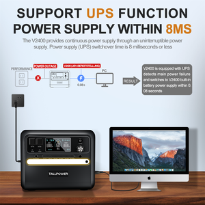 สถานีไฟฟ้าพกพาแบบลิเธียม Tallpower สำหรับขายส่ง เหมาะสำหรับการตั้งแคมป์และใช้ในบ้าน - Product Image 5