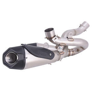 Sistema de Escape Doble para Motocicleta, Silenciador Doble Completo con Cabezal Frontal para <span class=keywords><strong>Ducati</strong></span> Panigale Streetfighter <span class=keywords><strong>V4</strong></span> 2018-2024 - Product Image 3