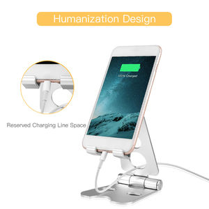 Support de téléphone <span class=keywords><strong>portable</strong></span> et de tablette paresseux en métal support de téléphone de bureau support de téléphone flexible rotatif pour film - Product Image 4