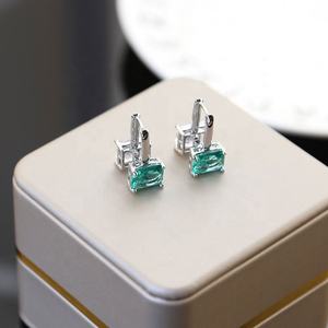 ต่างหูแฟชั่นผู้หญิงสไตล์ยุโรปอเมริกันสุดหรู ดูมีระดับ อเนกประสงค์ ประดับเพชรซิร์คอน สำหรับสังคมชั้นสูง-ขายส่ง - Product Image 6