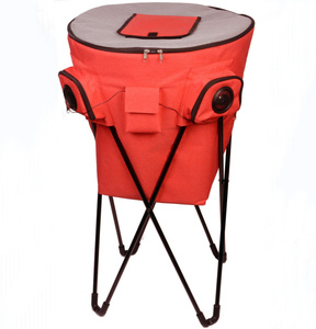 Collapsible Large Capacity Durable Portable Outdoor Beach <strong>Folding</strong> Camping Picnic Party <strong>Cooler</strong> With BT Speaker - Product Image 6
