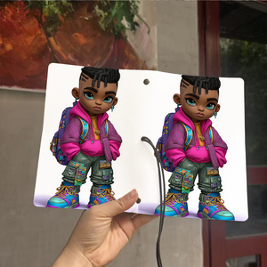 Stile retrò bellissimo taccuino A6 grande come regalo per la <span class=keywords><strong>scrittura</strong></span> a mano del Festival che prende con il bambino pantaloni con cappuccio stivali zaino - Product Image 6