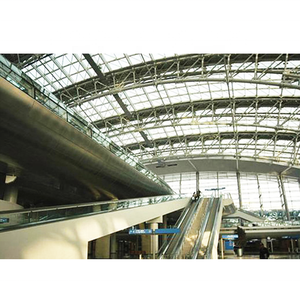 Conception préfabriquée de toit de gare de sécurité LF pour la gare de train à structure spatiale en acier - Product Image 3