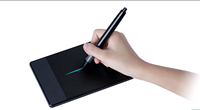 Tablette graphique HUION 420 400LPI nouvellement sortie, tablette de dessin bon marché pour PC