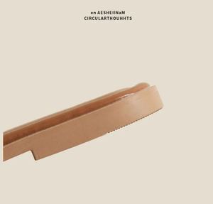 Summer French Style Women's Genuine Leather Denim Flat <b>Slide</b> Sandals Outdoor Half <b>Slippers</b> Casual Mules - Product Image 3