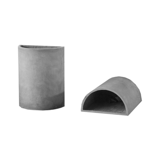 Grands objets décoratifs pour les jardins domestiques - Pots de fleurs et moules de plantation en béton, fibre de verre et plastique - Product Image 2