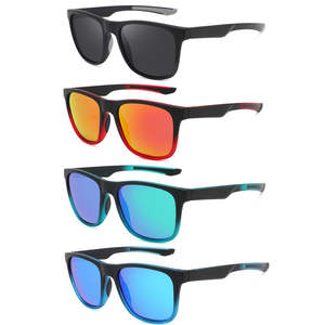 新ファッション レトロ ユニセックス 偏光 UV400 フルリム 長方形 快適 高級 夏 アウトドア サングラス 2026 トレンド - Product Image 1