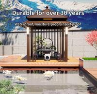 Pergola moderne en aluminium pour extérieur avec toit imperméable pour jardin, patio, terrasse, cour arrière, dotée d'un abri inclinable
