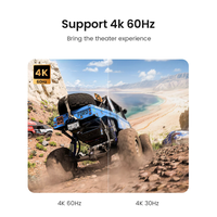 Câble USB Type C vers HDMI UGREEN 4K/60Hz Adaptateur USB C HDMI en nylon tressé avec coque en alliage d'aluminium