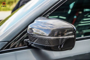 Новинка, лидер продаж, крышка бокового зеркала из углеродного волокна для BMW 5 серии G30 G31 G38 2017-2022, комплект кузова для левого автомобиля - Product Image 3