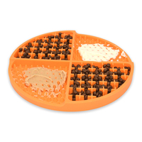 Tapis d'alimentation en silicone anti-dérapant pour chiens et chats