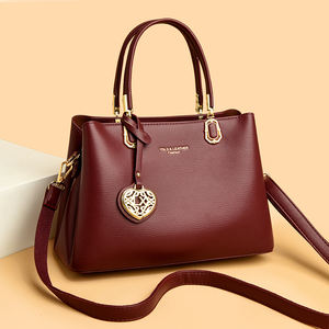 Sac fourre-tout rétro tendance avec fermeture éclair, portable et antivol. Sac à main de luxe pour un usage quotidien. Modèle 6454 - Product Image 6