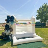 Château gonflable Funworld personnalisé sur le thème de Doraemon en PVC pour fêtes d'enfants et mariages, installation facile, piscine à balles