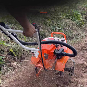 Nông nghiệp đa chức năng Xăng cầm tay đất canh tác nới lỏng loại bỏ rỉ sét máy quay tiller micro-tiller - Product Image 3