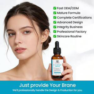 Loción de Ácido Ferúlico de 30 ml con Certificación <span class=keywords><strong>CE</strong></span>, Marca Privada, Blanqueadora, Antiarrugas, Reduce los Poros, con Vitamina C y E, para Uso Facial en Casa, con Muestra Gratuita - Product Image 2