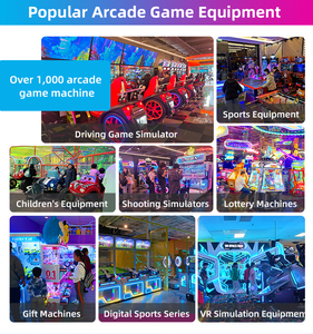 Machine de jeu commerciale, équipement de divertissement intérieur, simulateur de course VR, simulateur de cockpit, machine d'arcade à monnayeur - Product Image 6