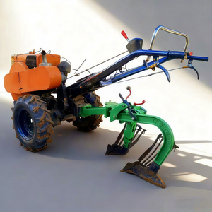 Cultivador Rotatorio Portátil / Mini Motocultor con Motor Diésel <span class=keywords><strong>de</strong></span> 4 Tiempos para Uso Agrícola - Product Image 1