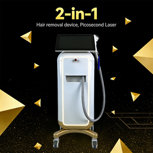 Máquina de Depilación Láser con Certificación CE, Máquina Láser Fraccional Híbrida para Depilación y Rejuvenecimiento de la Piel, Portátil - Product Image 5