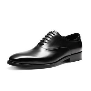 Chaussures de sport de marche pour hommes luxueux personnalisé en cuir véritable affaires formel mariage à lacets - Product Image 2