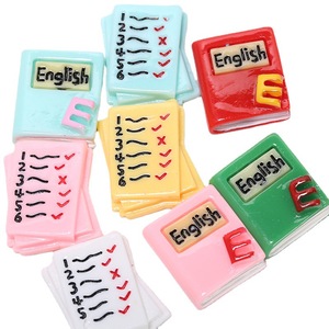 Livres anglais, manuels scolaires, accessoires en résine, coques <span class=keywords><strong>de</strong></span> téléphone DIY en colle crème, accessoires pour cheveux, aimants <span class=keywords><strong>de</strong></span> réfrigérateur, boucles <span class=keywords><strong>de</strong></span> chaussures - Product Image 5